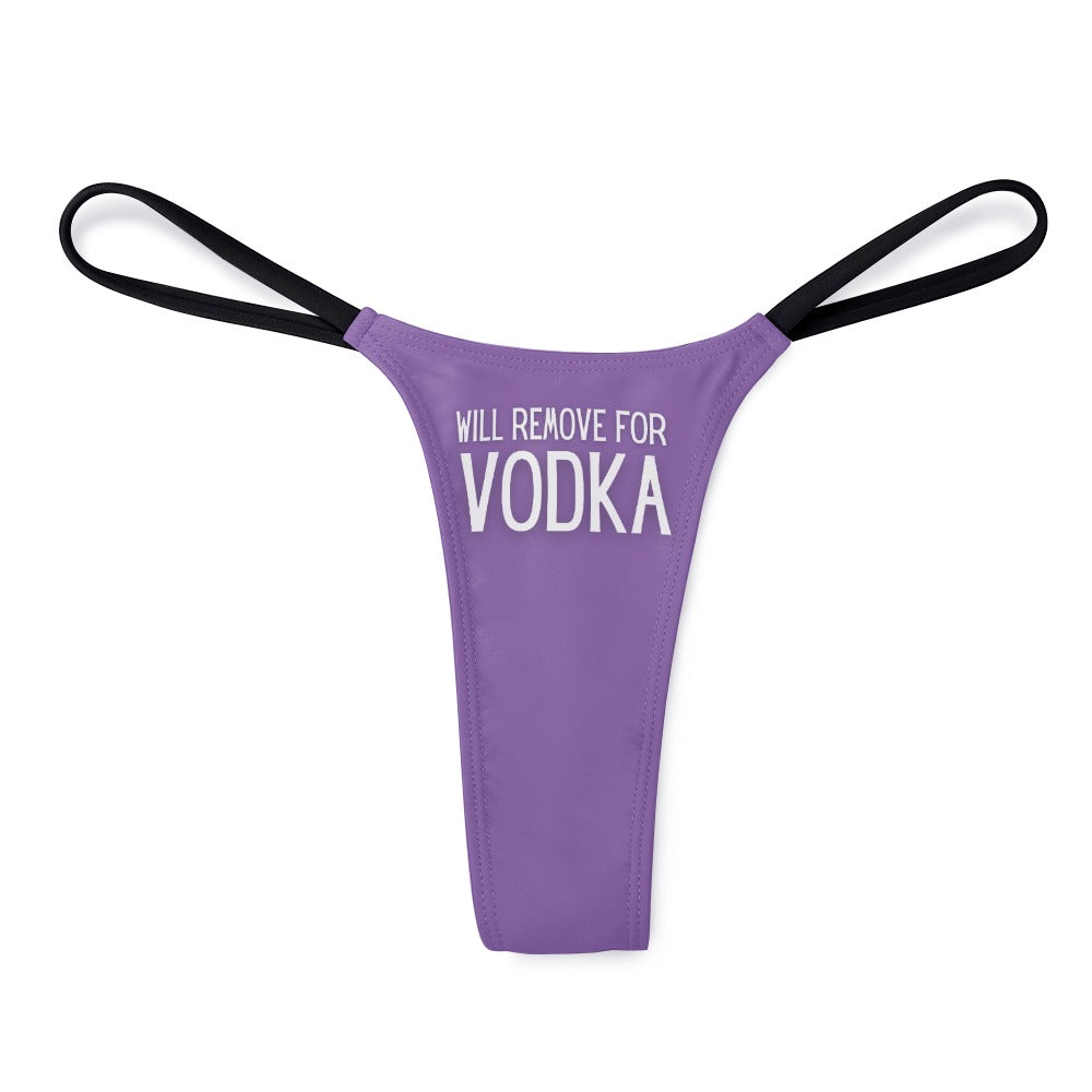 Will Remove for Vodka Thin Thong - GetGifts