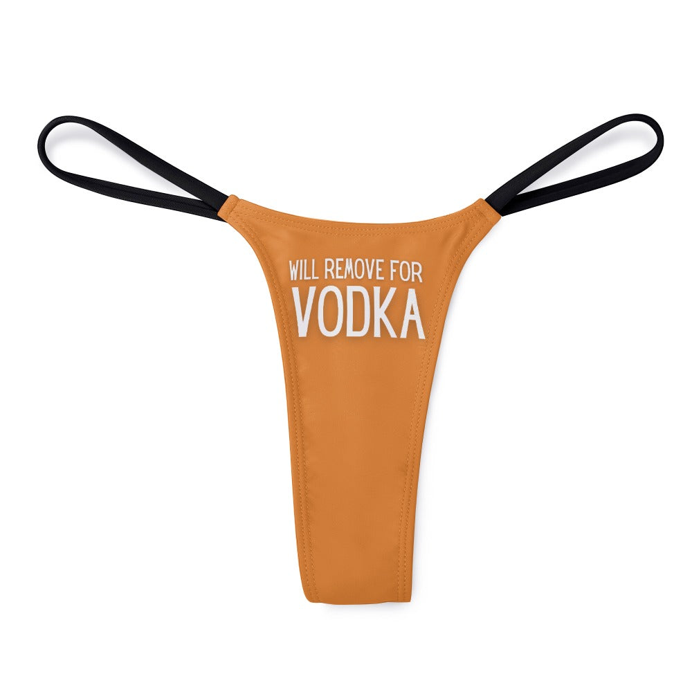 Will Remove for Vodka Thin Thong - GetGifts