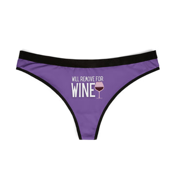 Cheeky Cheers Wine Thong