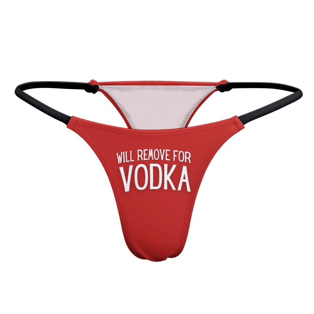 Will Remove for Vodka Thin Thong - GetGifts