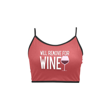 Remove for Wine Dark Red Top & Thong Set