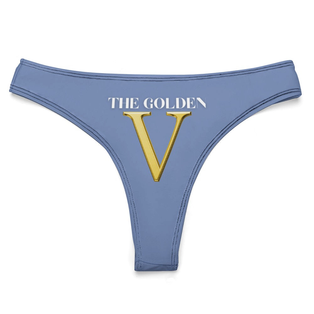 The Golden V Thong - GetGifts