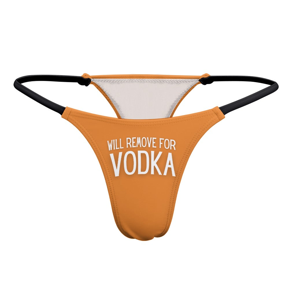 Will Remove for Vodka Thin Thong - GetGifts