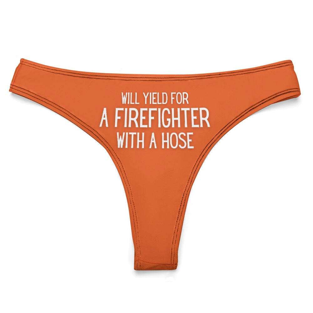 Fire Hose Thong