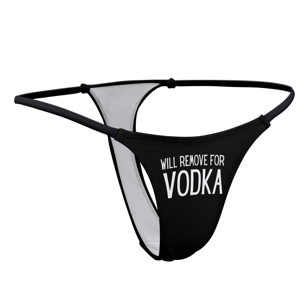 Will Remove for Vodka Thin Thong - GetGifts