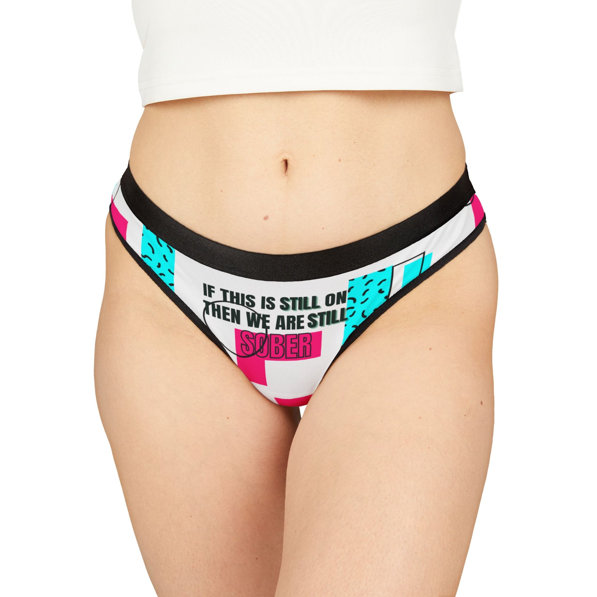 Still Sober Retro Thongs - GetGifts