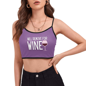 Remove for Wine Crop Top