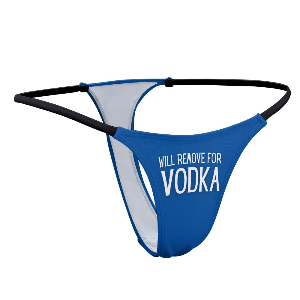 Will Remove for Vodka Thin Thong - GetGifts