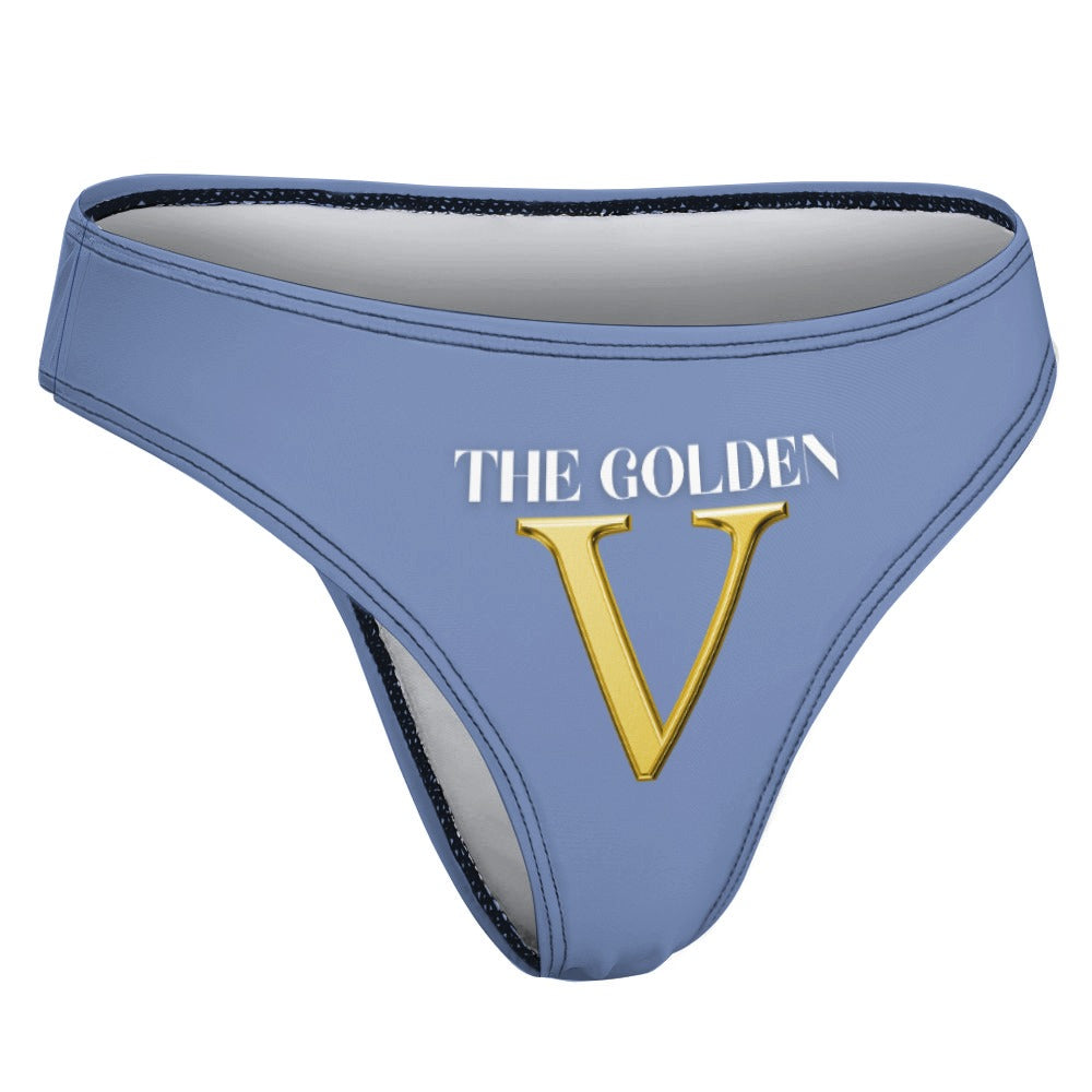 The Golden V Thong - GetGifts