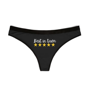 Best in Town Thong with 5 Stars