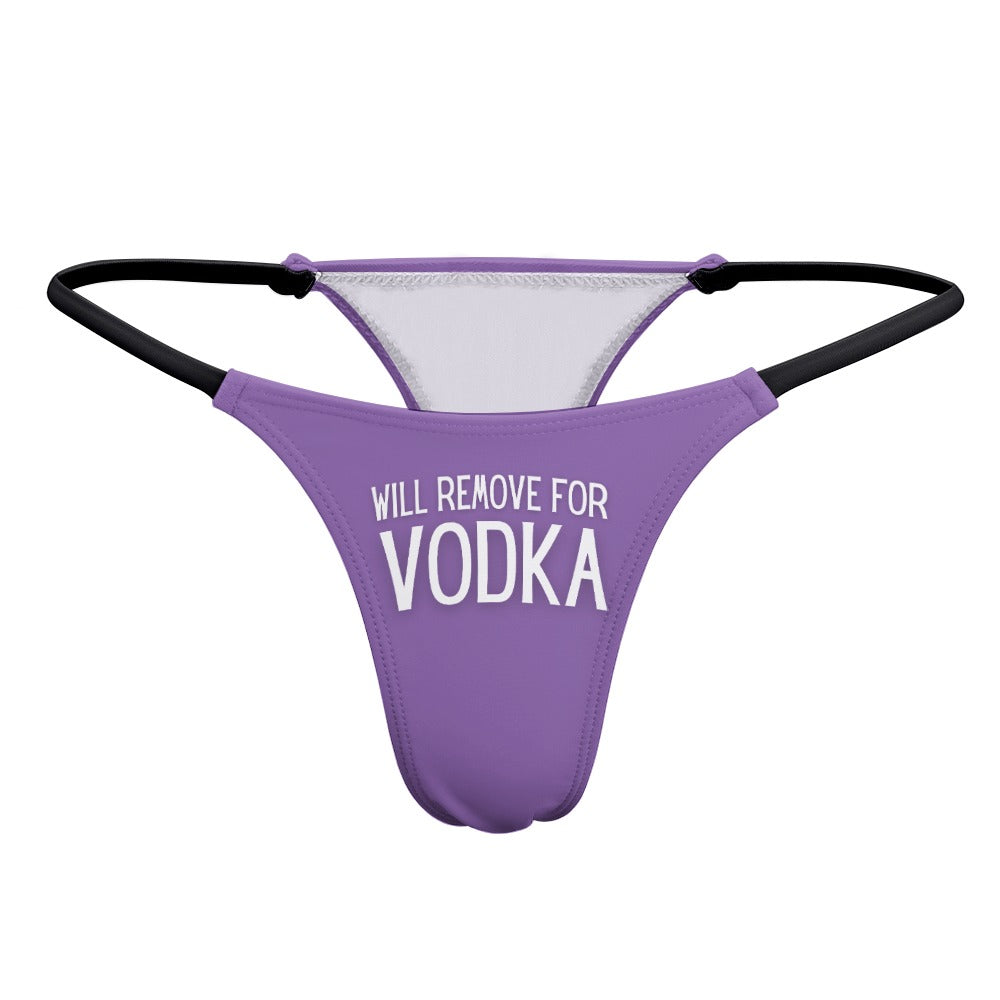 Will Remove for Vodka Thin Thong - GetGifts