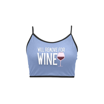 Remove for Wine Cornflower Blue Top & Thong Set