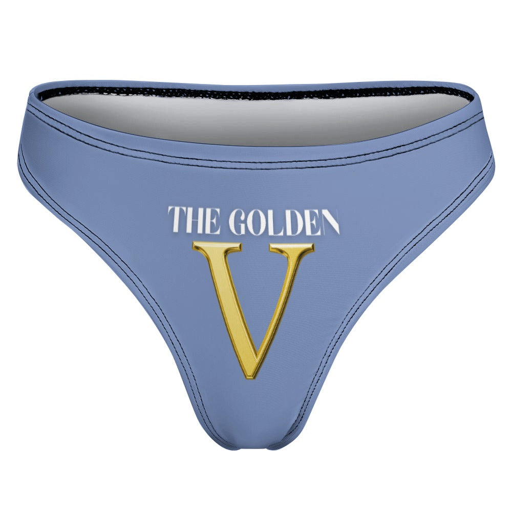 The Golden V Thong - GetGifts