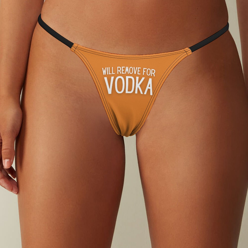 Will Remove for Vodka Thin Thong - GetGifts