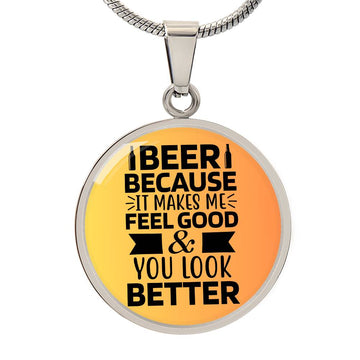 Beer Because Necklace