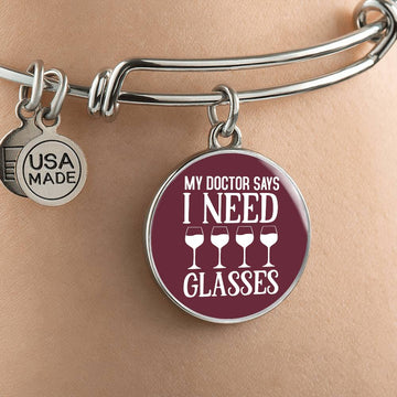 I Need Glasses Bracelet