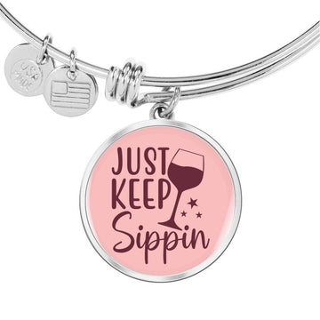 Keep Sippin' Bracelet