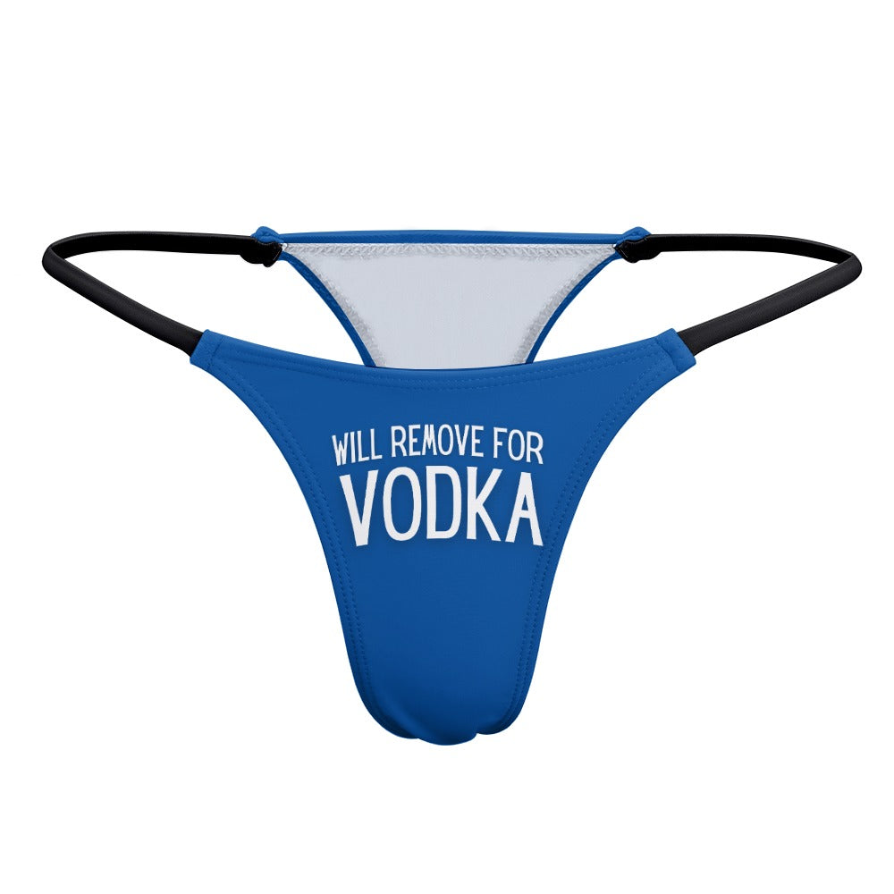 Will Remove for Vodka Thin Thong - GetGifts