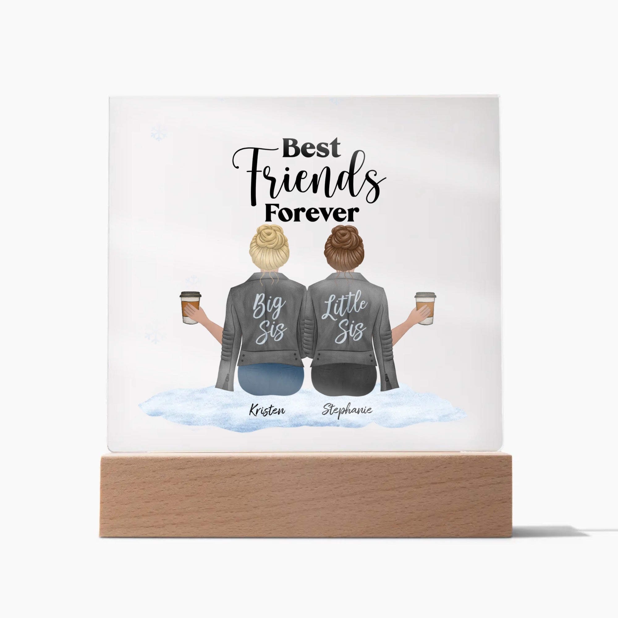 Best Friends Plaque - Acrylic