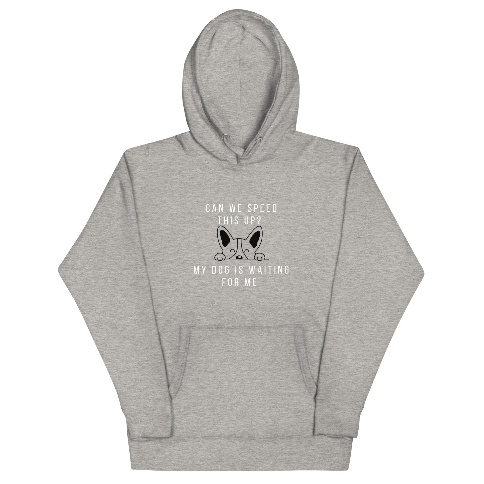 Can We Speed This Up Hoodie - Carbon Grey / S