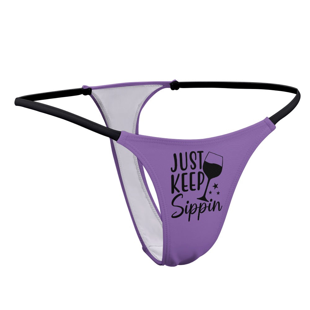 Keep Sippin' Thin Thong - GetGifts