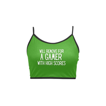 Remove for Gamer Crop Top
