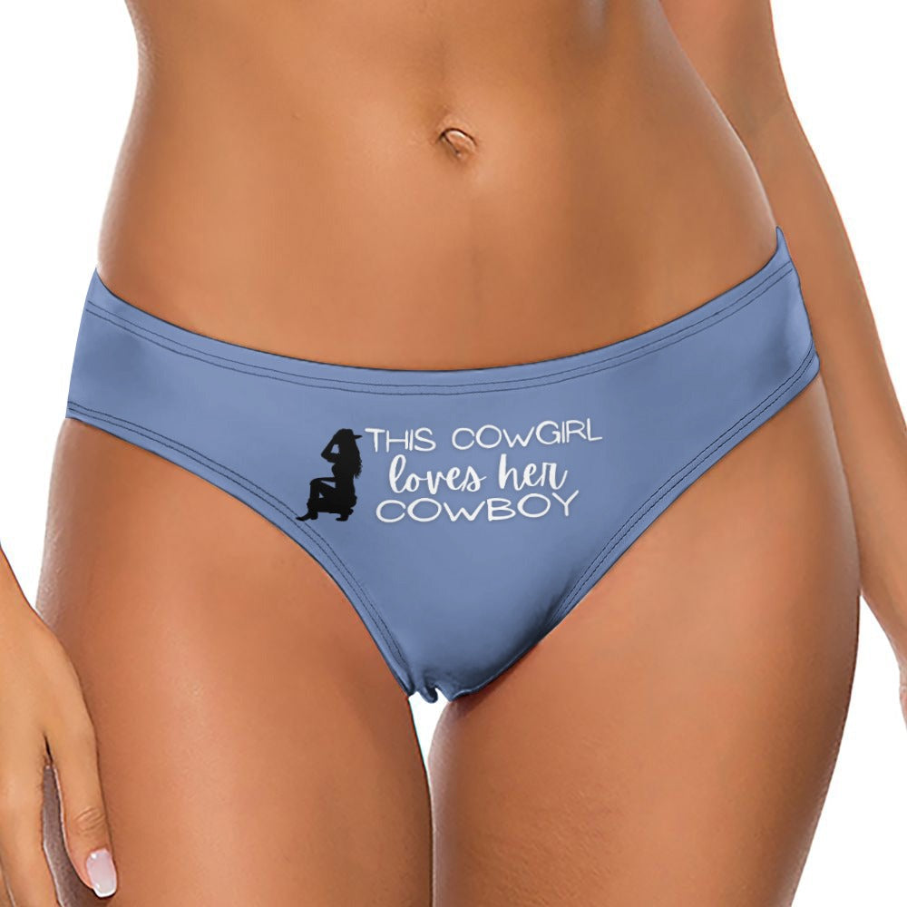 Cowgirl Loves Her Cowboy Thong - GetGifts