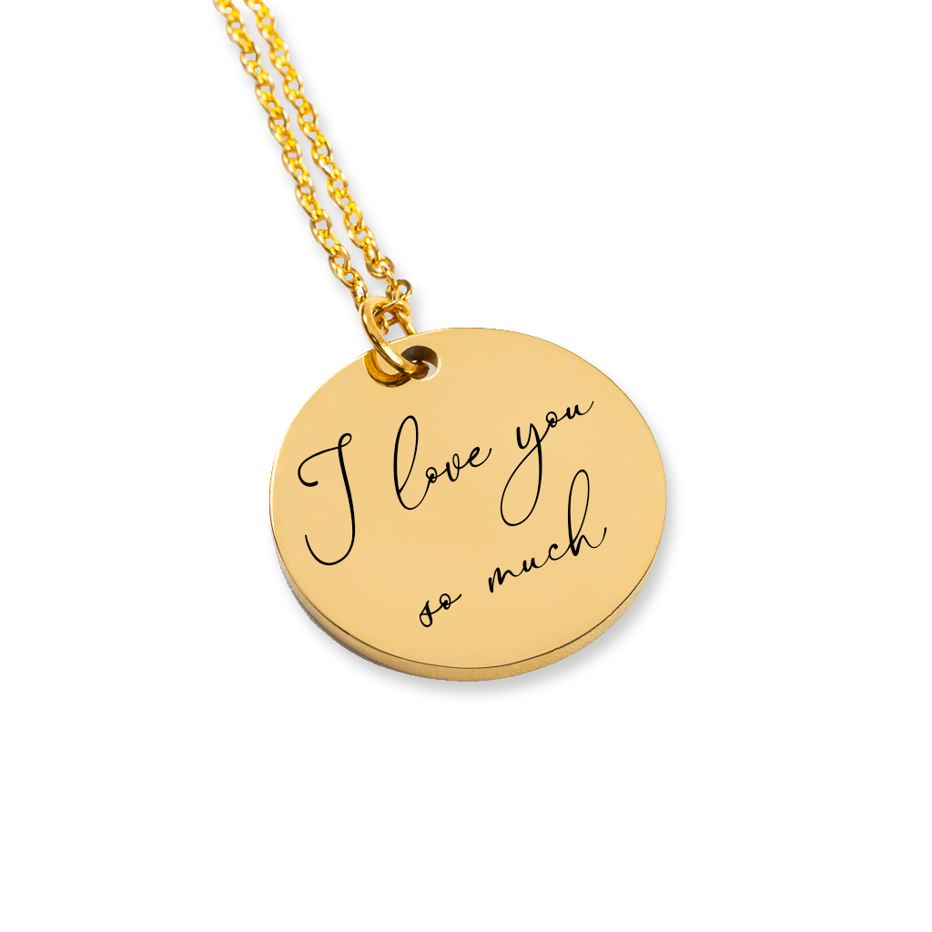 Custom Handwritten Pendant - GetGifts