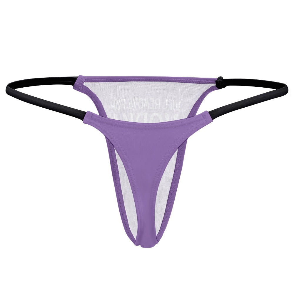 Will Remove for Vodka Thin Thong - GetGifts