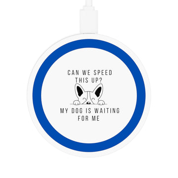 Dog Waiting Wireless Charging Pad