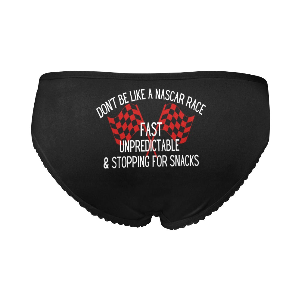 Don’t be Like NASCAR Undies