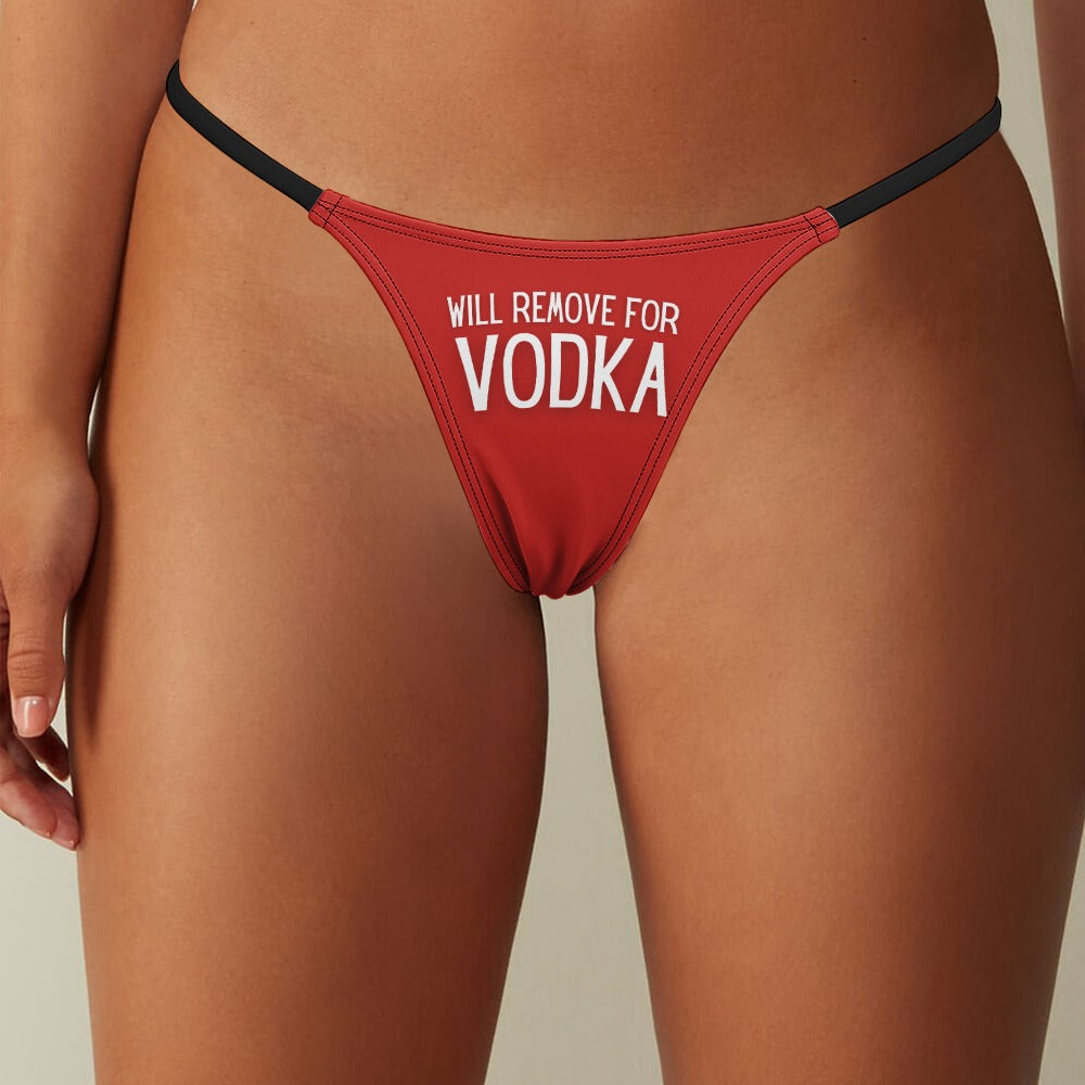 Will Remove for Vodka Thin Thong - GetGifts