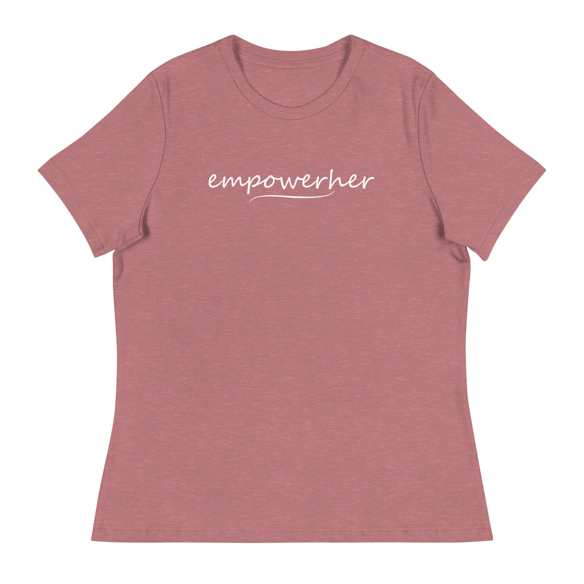 EmpowerHer Relaxed T - Shirt - Heather Mauve / S