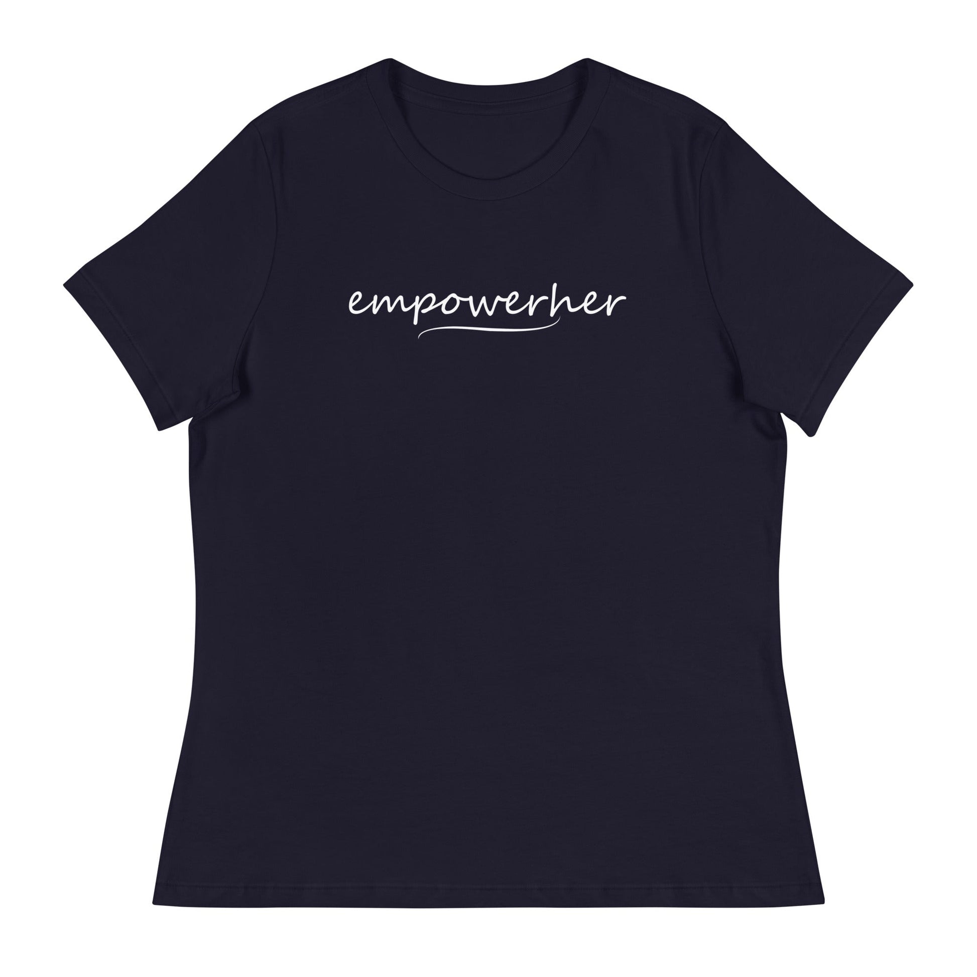EmpowerHer Relaxed T - Shirt - Navy / S