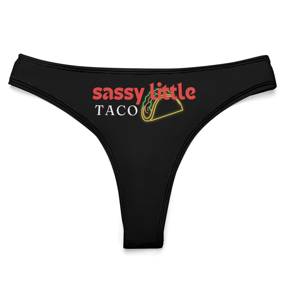 Sassy Little Taco Thong