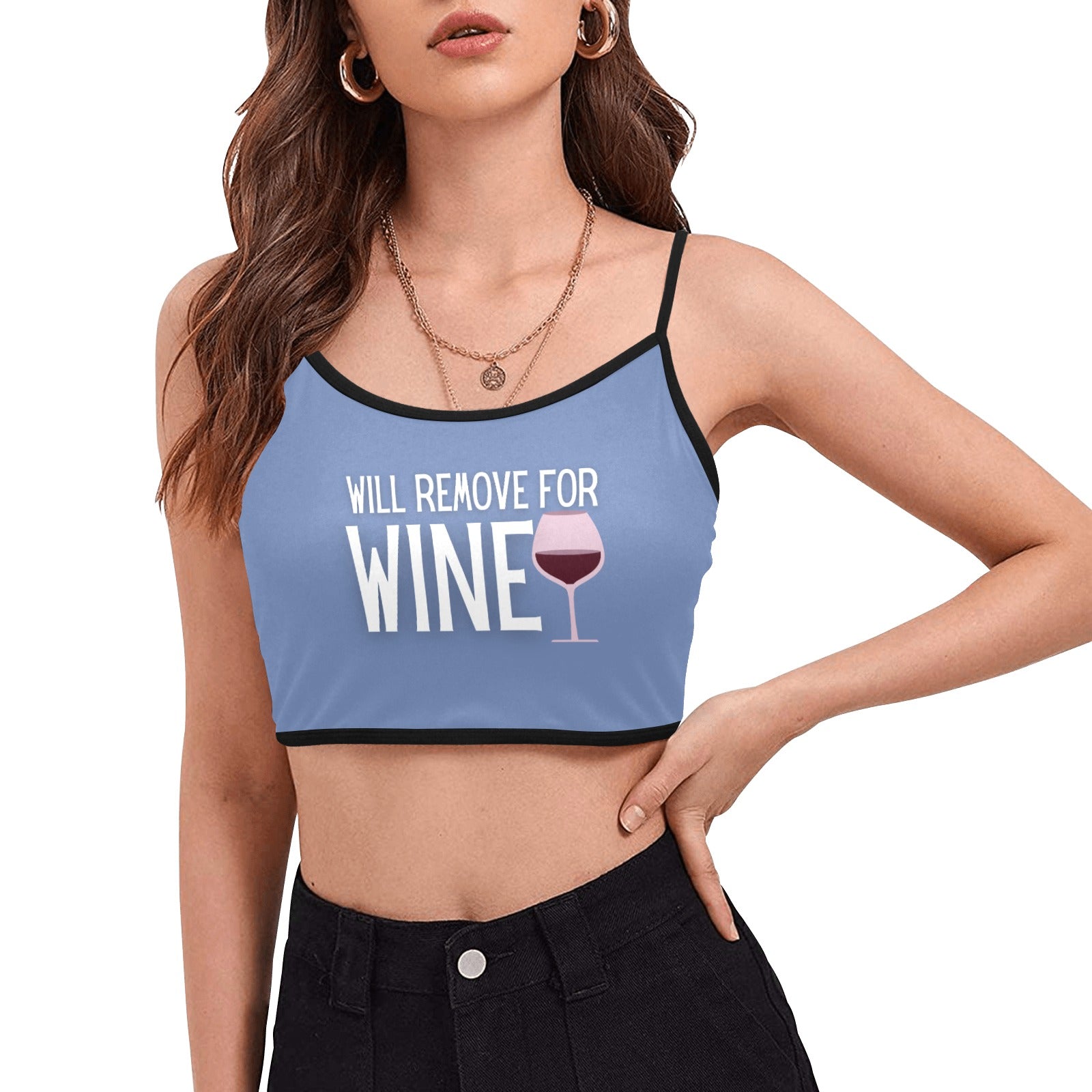 Remove for Wine Cornflower Blue Top & Thong Set - GetGifts