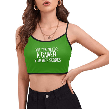 Remove for Gamer Crop Top