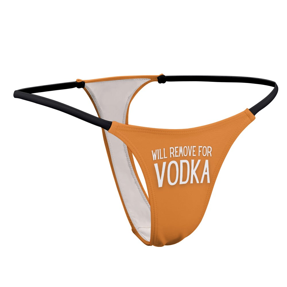 Will Remove for Vodka Thin Thong - GetGifts