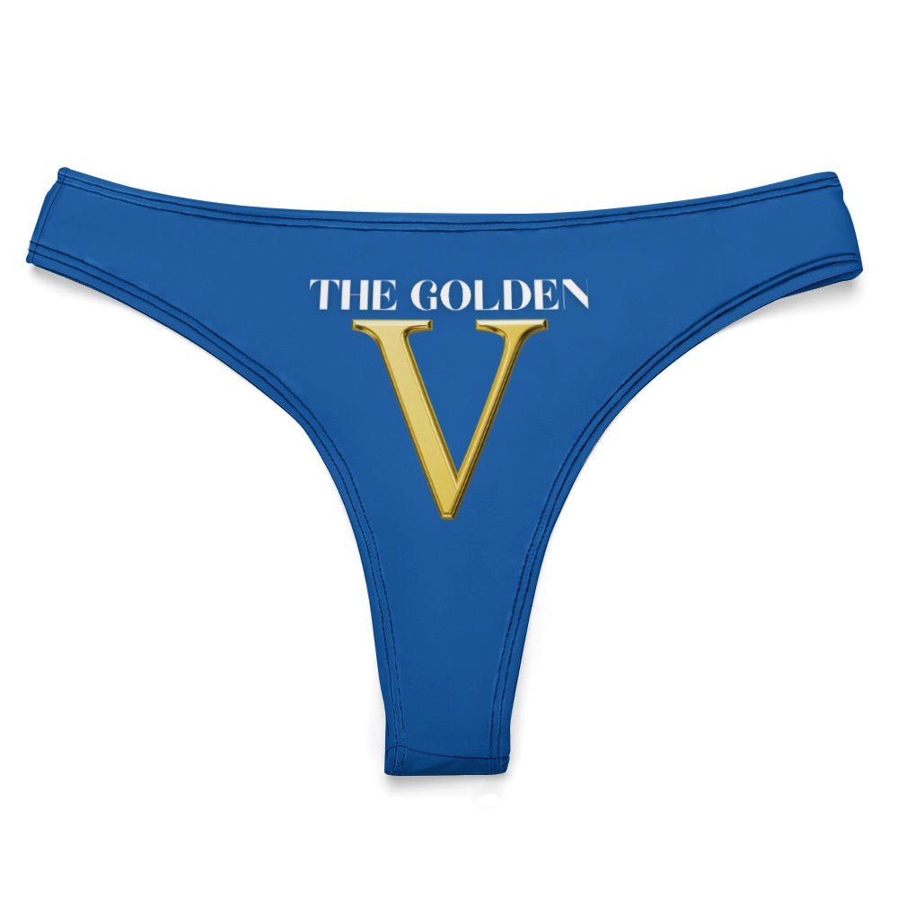 The Golden V Thong - GetGifts