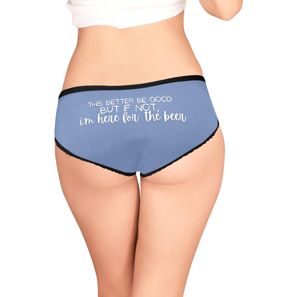 Here for the Beer Undies - GetGifts