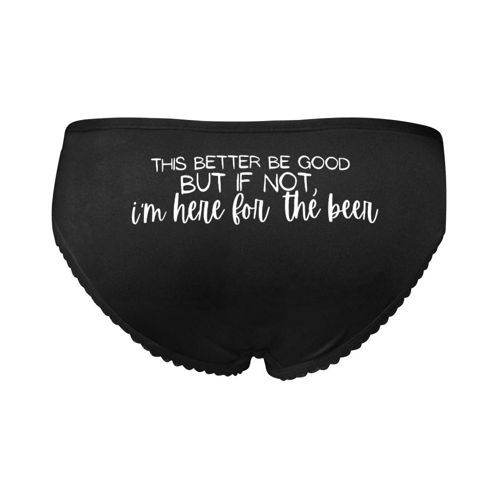 Here for the Beer Undies - GetGifts