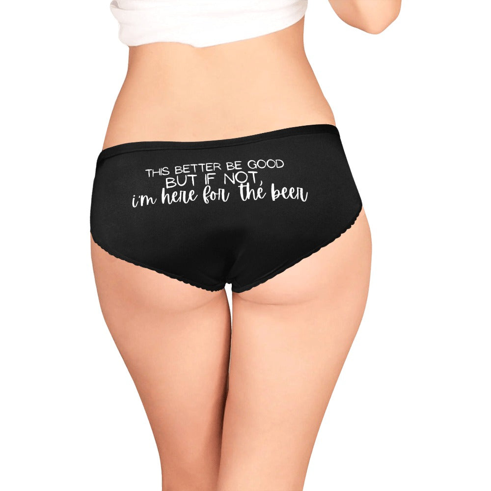 Here for the Beer Undies - GetGifts