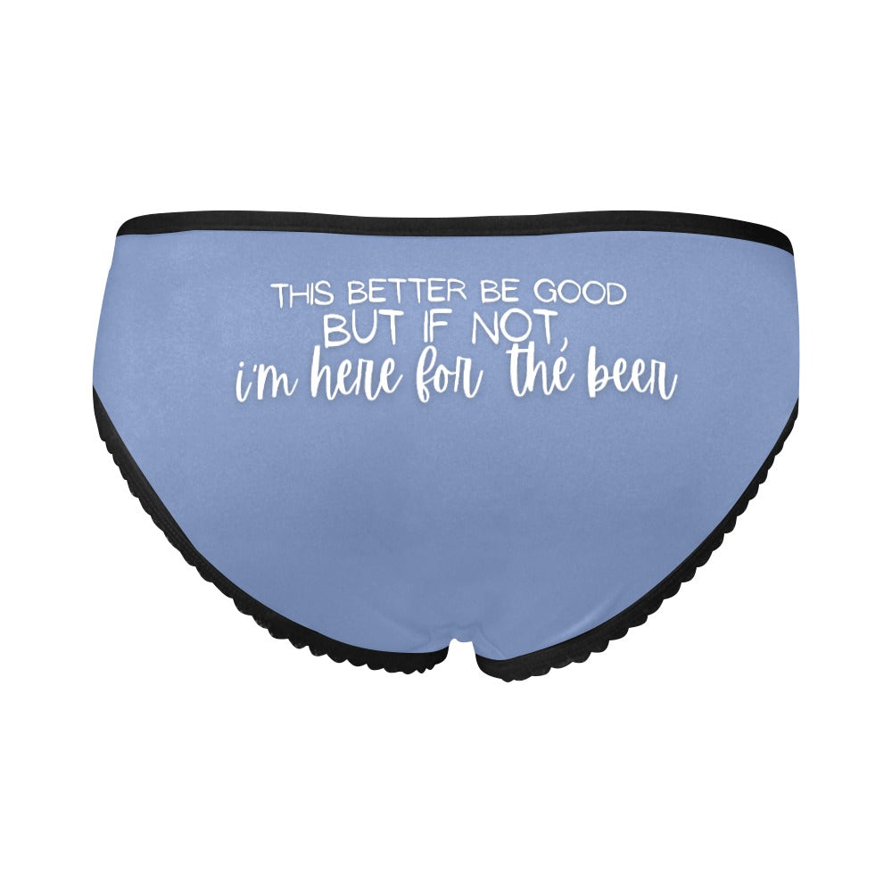 Here for the Beer Undies - GetGifts