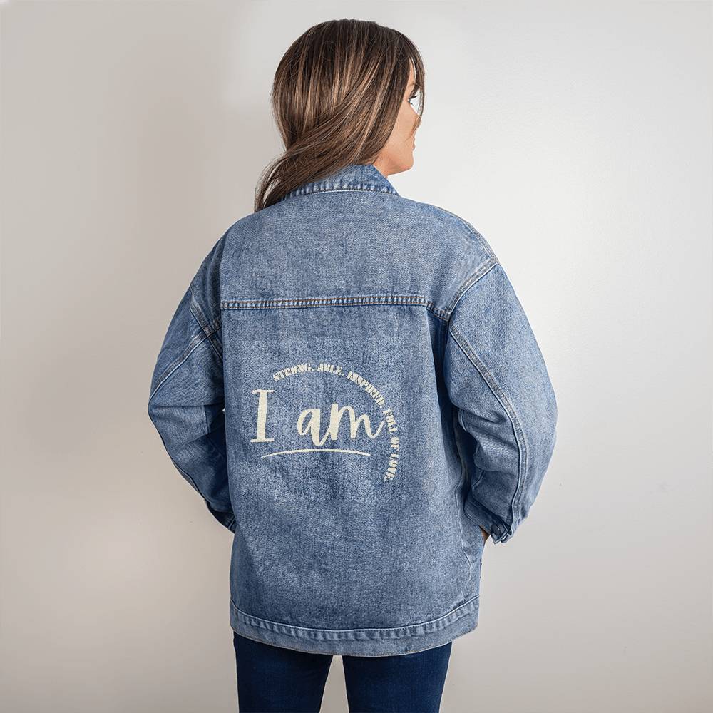 I AM DENIM JACKET - GetGifts