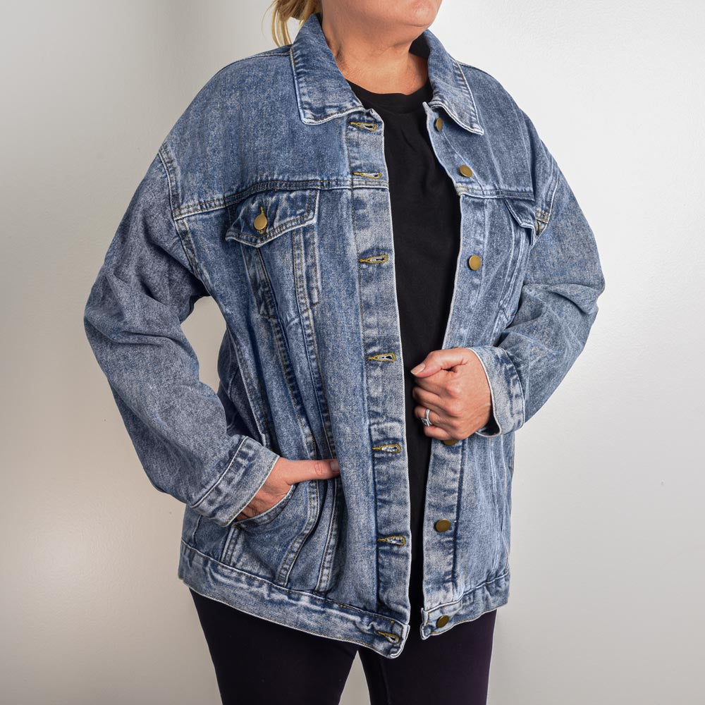 I AM DENIM JACKET - GetGifts