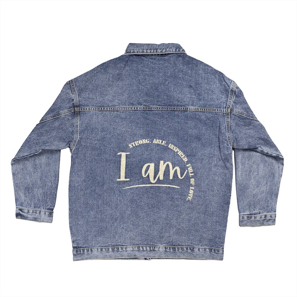 I AM DENIM JACKET - GetGifts