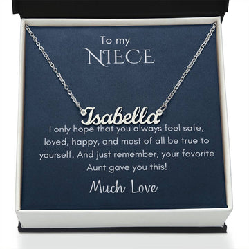 Name Necklace From Your Favorite Aunt