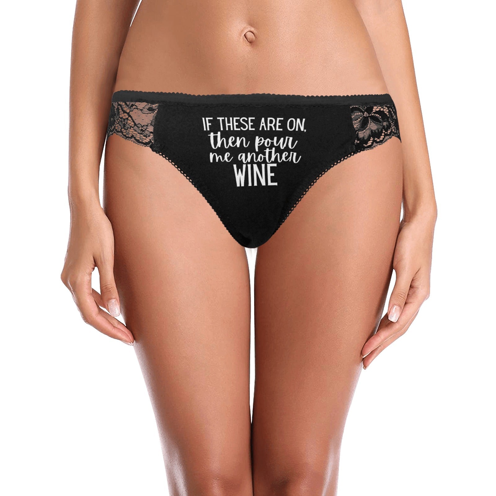 Pour Another Wine Lace Undies - GetGifts