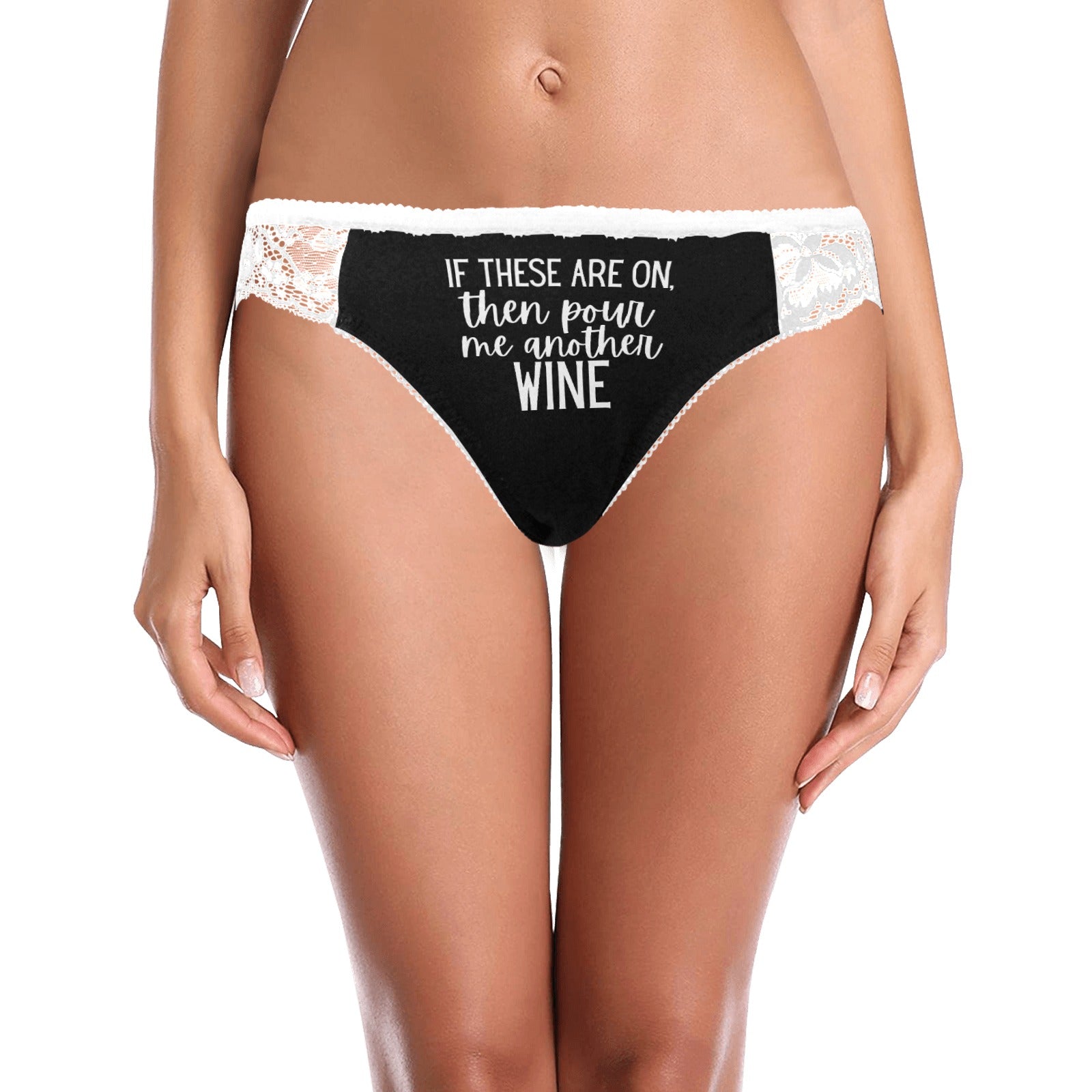 Pour Another Wine Lace Undies - GetGifts