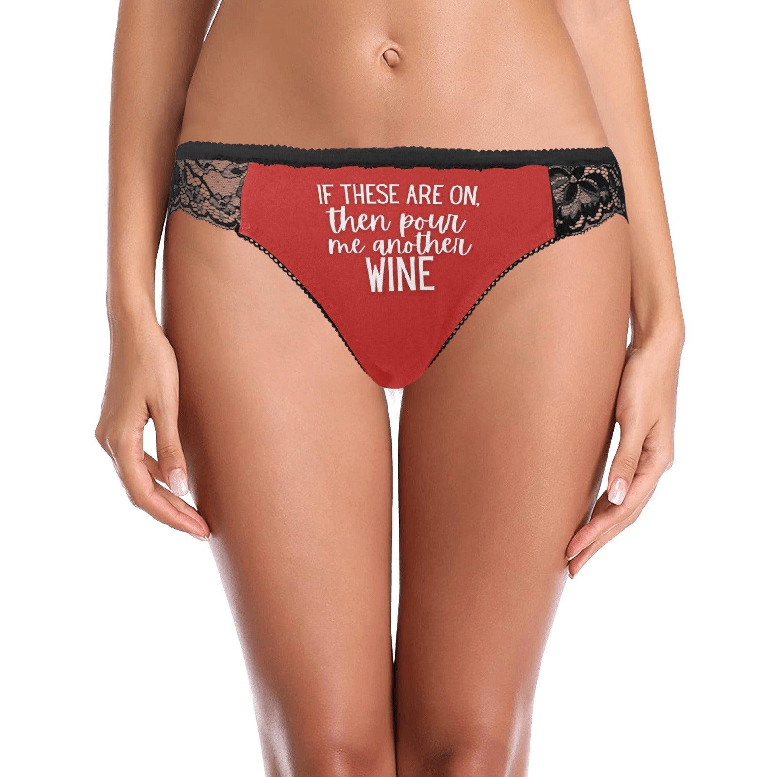 Pour Another Wine Lace Undies - GetGifts